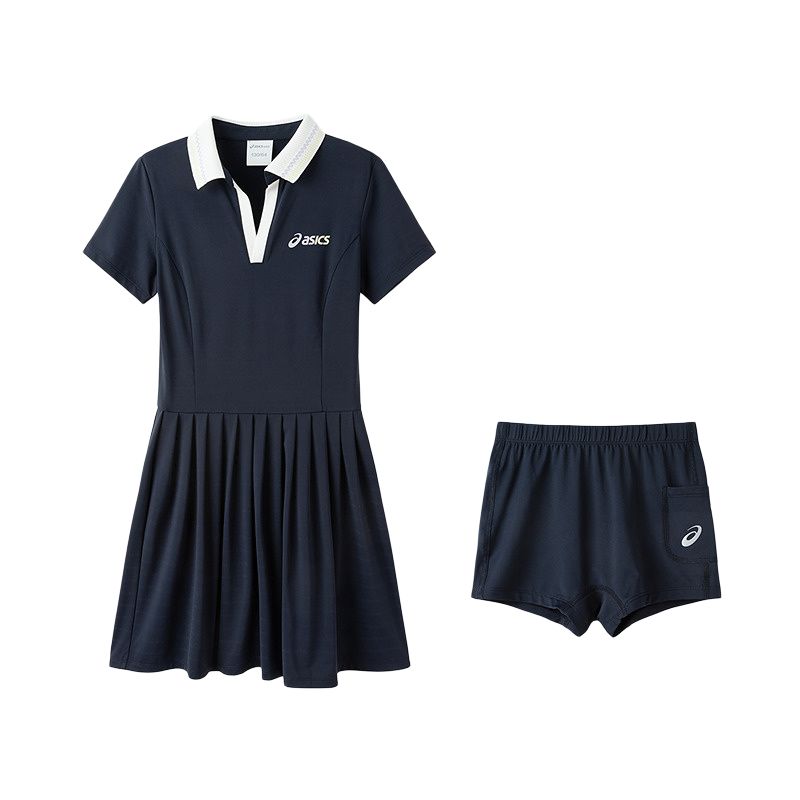 Asics Спортивный костюм Performance 2 предмета Темно-синий Детский Возраст 3-7 лет 332251110056-5003 110