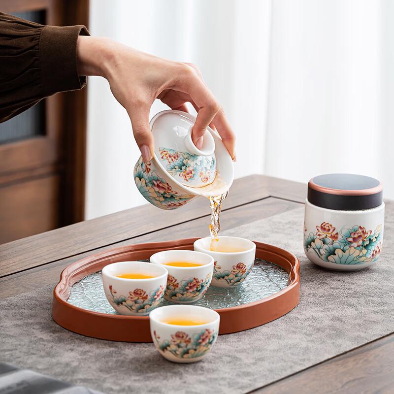 Dehua Ceramic Kung Fu Tea Set