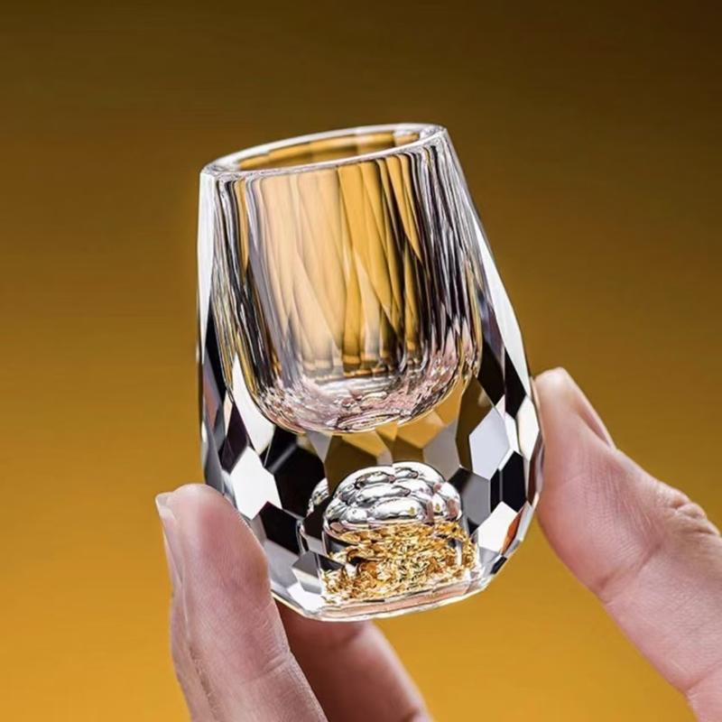15ml Wine Glass Cups Clear Wine Cups Kitchen Accessories Glass Wine Set Mini Water Cups Desk Accessories