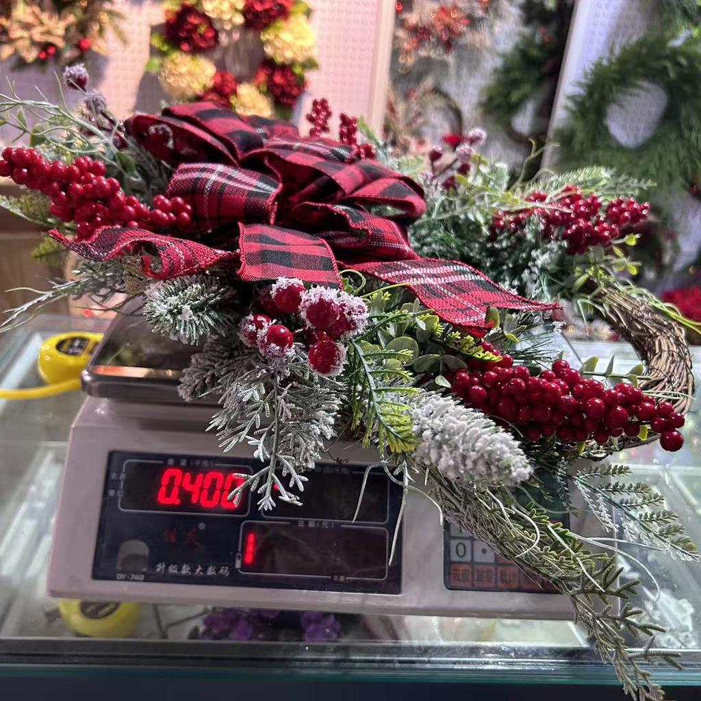 Χριστουγεννιάτικα Στεφάνια για Ντουλάπια Κουζίνας, Κατάλληλα για Διακόσμηση της Κουζίνας ή Πορτών, Τόσο σε Εσωτερικούς όσο και σε Εξωτερικούς Χώρους για Εορταστικές Διακοσμήσεις