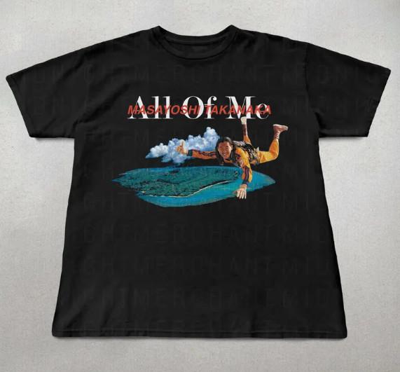 Masayoshi Takanaka T-Shirt, All of me album tee, Japanese jazz fusion rock shirt L