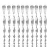 CHAXIN Pack of 10 Wind Spinners with Cord, Reflective Spirals, Waterproof, Hanging Anti-Bird Sticks for Rural Areas