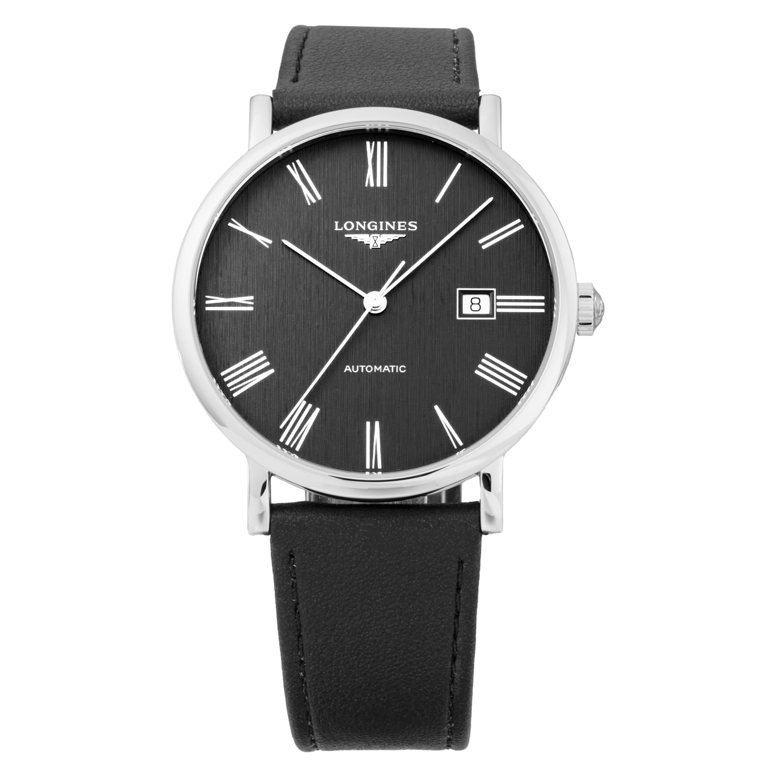 

Годинник ELEGANT Automatic 3 ATM Водостійкий Сапфірове скло Сірий циферблат Нержавіюча сталь Чорний [Longines] Чоловічий L4.911.4.71.2 [Артикул] сірий колір