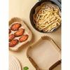 100pcs Paper Air Fryer Liners, 6-Inch Non-Stick Circular Baking Paper, Compatible With Most Air Fryers