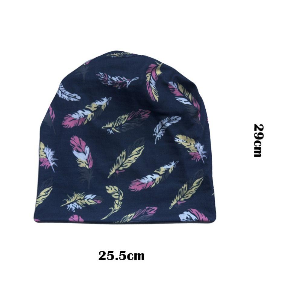 Casual Wind Cotton Hat Bandana Spring Sleep Caps Beanies Headwrap Chemotherapy Hat Women National