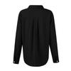 Blouse For Women's Long Sleeve Button Down Shirts Casual Loose  Business Work Tunic Top