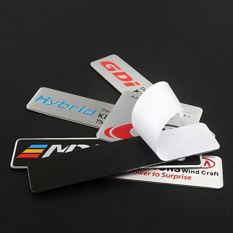 RPFU6 Car 3D Aluminum Logo Body Side Fender Decoration Stickers For KIA K9 Sportage Niro K5 Carnival EV6 EV9 EV3 K8 Stinger Forte Ceed