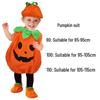 Kids' Halloween Pumpkin Cosplay Costume - Cute Baby Outfit for Performance