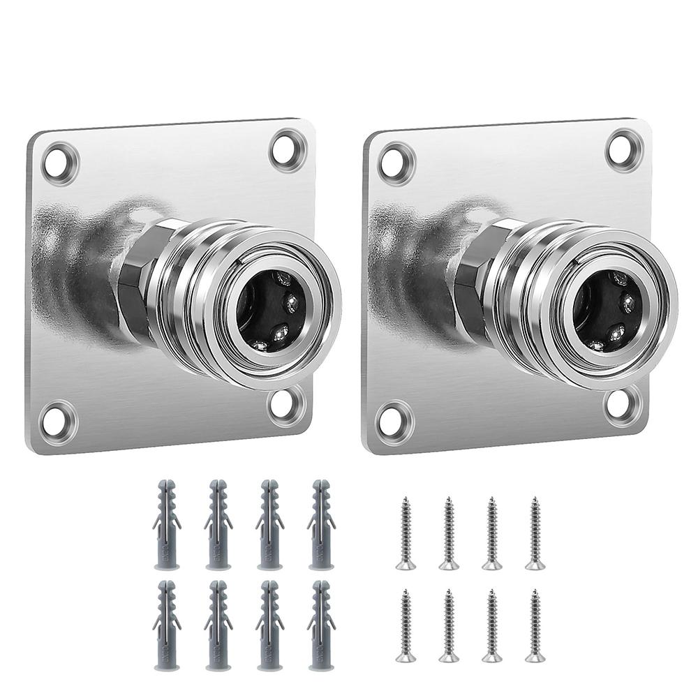 Snow Foam Gun Spray Gun1/4 Inch Quick Connect Tool Bracket Pressure Washer Gun Rack Wall Mount Stainless Steel Storage House