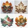 Landscape Full 11CT DIY Stamped Cross Stitch Kits 17.72x17.72in Cross Stitch Art and Crafts Kits for Beginners Adults Home Decor