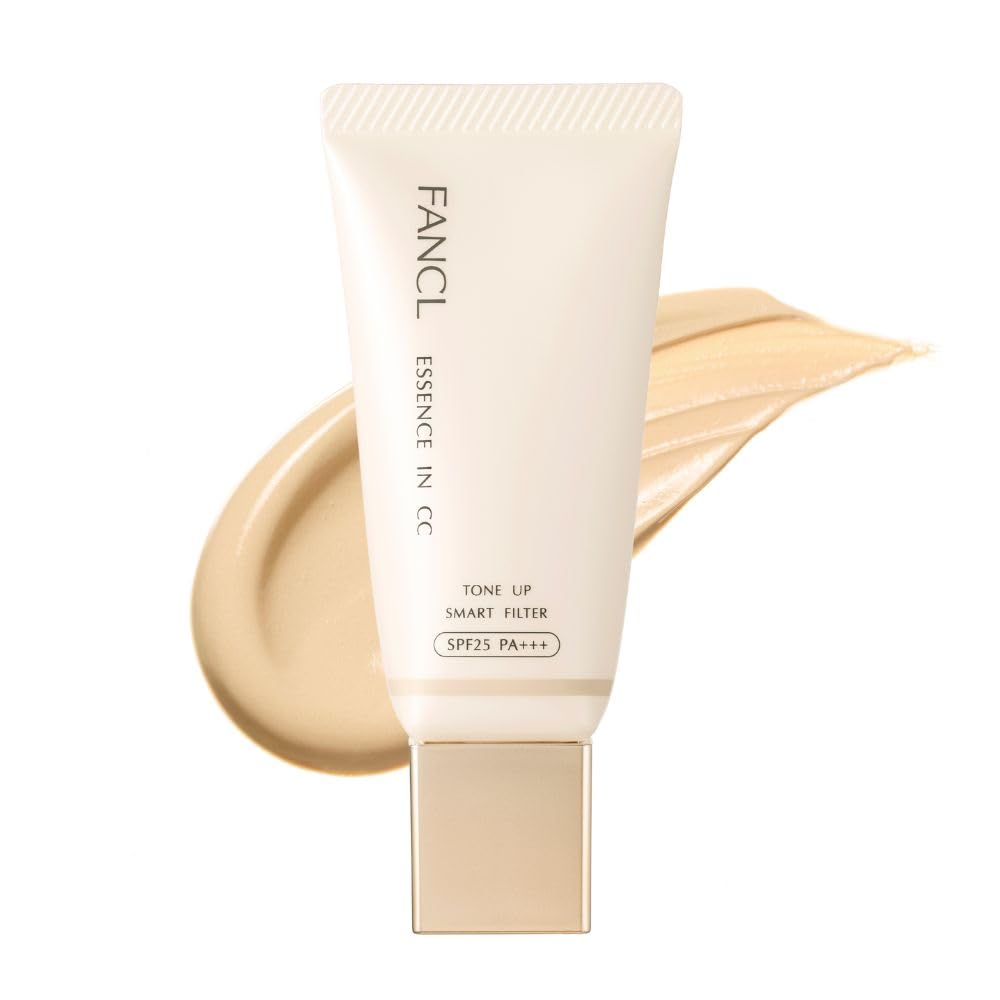 Fancl Esencja w kremie CC SPF25 PA+++ Wszystkie 2 kolory - Baza/Podkład bez dodatków dla promiennej cery