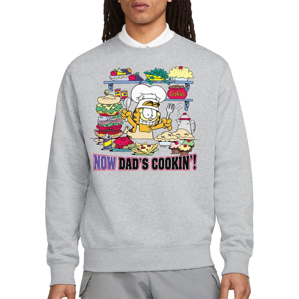 Garfield Unisex Adult Now DadÂ´s Cooking Sweatshirt