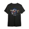 Doctor Inspired Mens TShirt  Featuring 9th15th Doctors  TARDIS Graphic Casual Black Cotton Tee With Short Sleeves