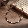 Bohemian Turquoise Coconut Shell Beaded Men's Layered Necklace
