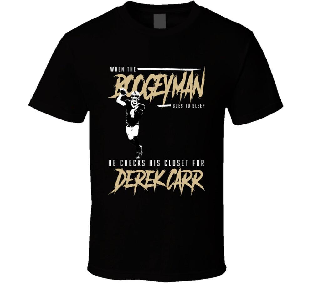 Derek Carr Boogeyman New Orleans Football Fan T Shirt Unisex T-Shirt M