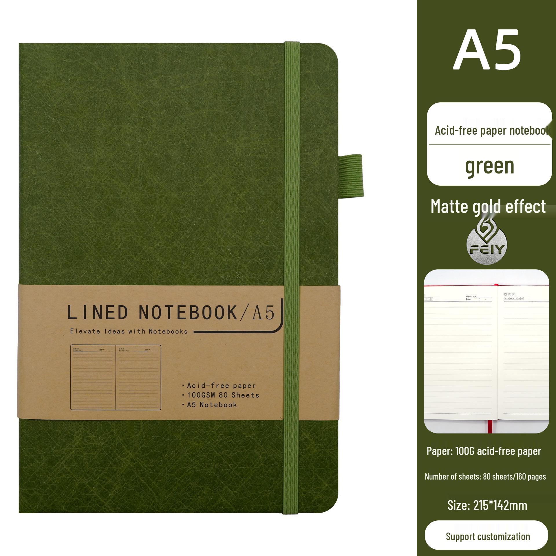 A5 Tyvek Notebook with 100g Acid-Free Paper - In Stock Business Diary A5