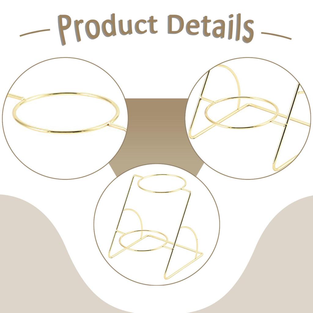 Multifunctional Sauces Stand Metal Condiment Organizer Holder Practical Spice Rack for Buffet Hot Pot Kitchen