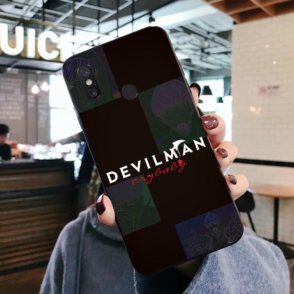 Anime D-Devilman C-Crybaby Phone Case For Xiaomi Mi 5X 8 9 10 11 12 Lite Pro 10T PocoX3pro PocoM3 Note 10 Pro Lite