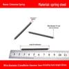 Micro Precision Extension Tension Spring Set with Hooks, 0.4mm Wire Diameter, 3-5mm Outer Diameter