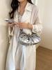 2026 Spicy Girl Rivet Crescent Versatile Handbag: Underarm, Shoulder & Crossbody