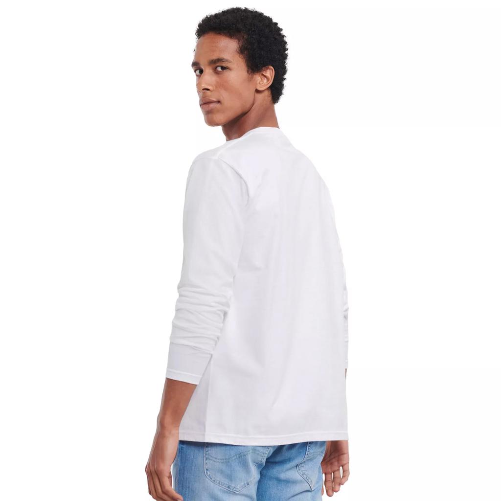 Russell Unisex Adult Classic Plain Long-Sleeved T-Shirt