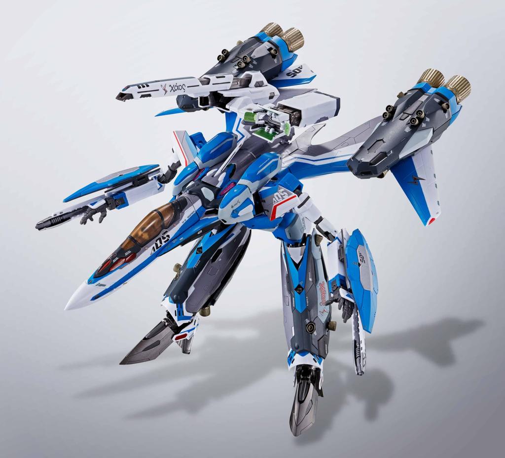 TAMASHII NATIONS DX Chogokin Macross Delta Super Siegfried Immelman Revival 260mm Painted Movable Figure VF-31J (Hayate Machine) Ver. Approx.