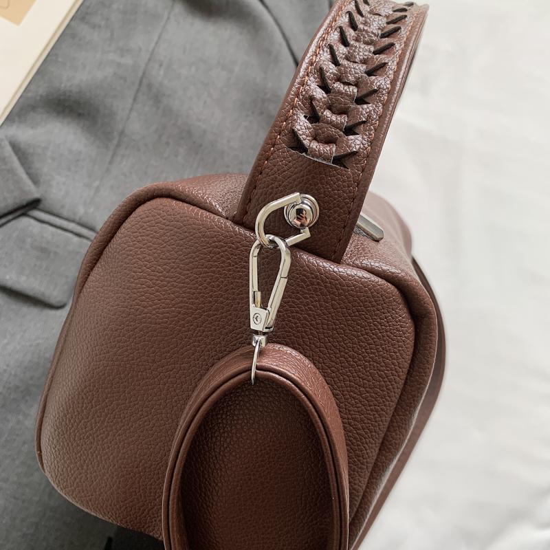 Pu Solid Color Fashi Shoulder Bags Casual Large Capacity Commuting 2026  Bags for Women Versatile Women's Handbags