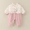 Baby Fleece Onesie: Autumn/Winter Double-Sided Flannel Romper