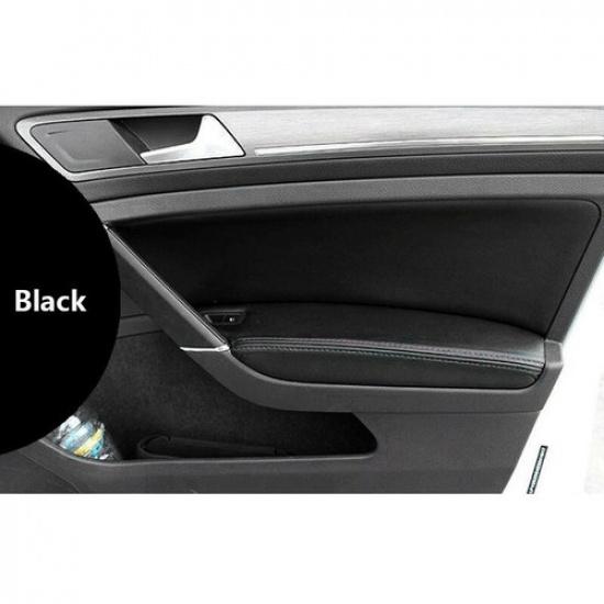 For VW Golf MK7 Interior Door Panel Handle Armrest Leather Cover Protection SU