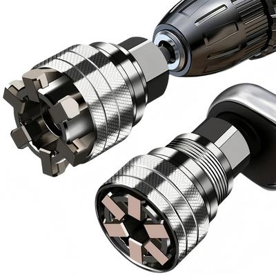 Universal Adjustable Magic Socket Wrench 10~19mm Multifunctional Ratchet Socket Wrench Universal Auto Repair Hand Tool Accessory