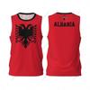 HONGSE Basketball Jersey Sports Fitness Vest 3D Customized Men's Vest Casual, Comfortable, Loose, Quick-drying and Sweat-wicking