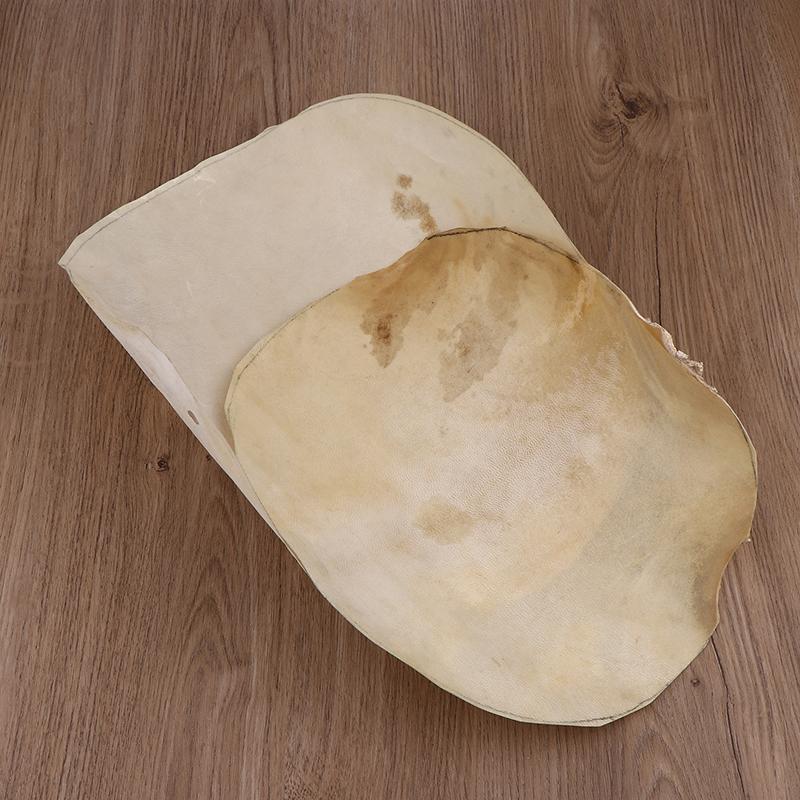 30/35CM Goat Skin Drum Head, Replacement Parts For African Drum, Bongo & Tambourine Percussion Instruments