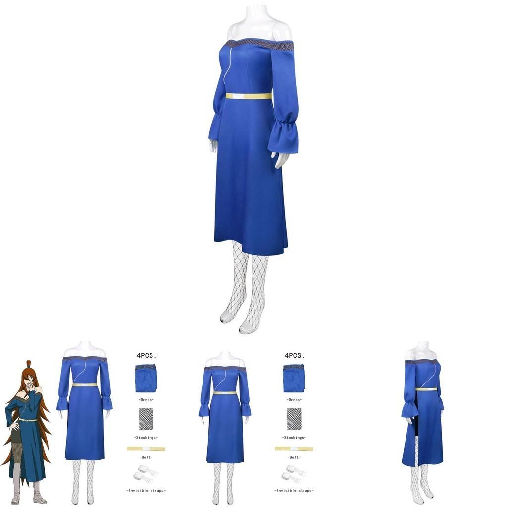 Anime Ninja Cosplay Costume Water Shadow Terumi Mei Cosplay Role Play Outfit In Stock