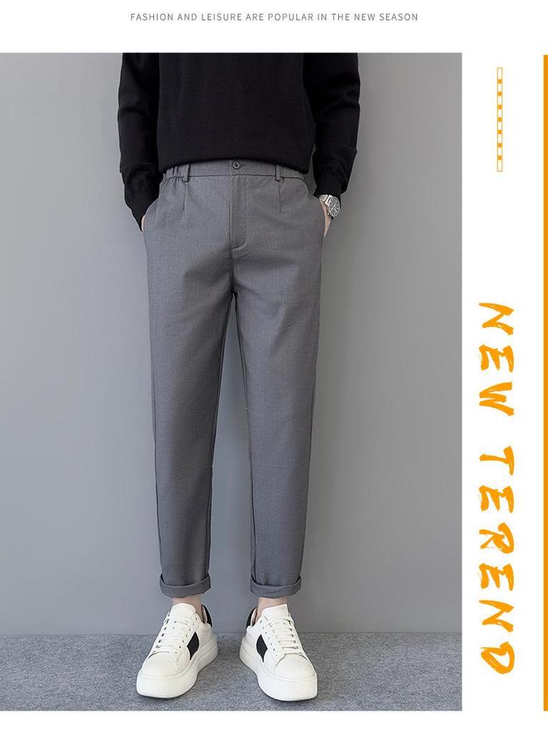 2026 Lightweight Luxury Anti-Wrinkle Straight-Leg Casual Pants
