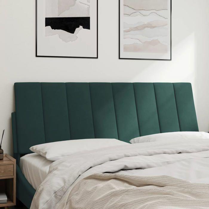 VidaXL Headboard Cushion, Headboard Pillow with Self-Adhesive Strips, Padded Bedroom Cushion, 374664