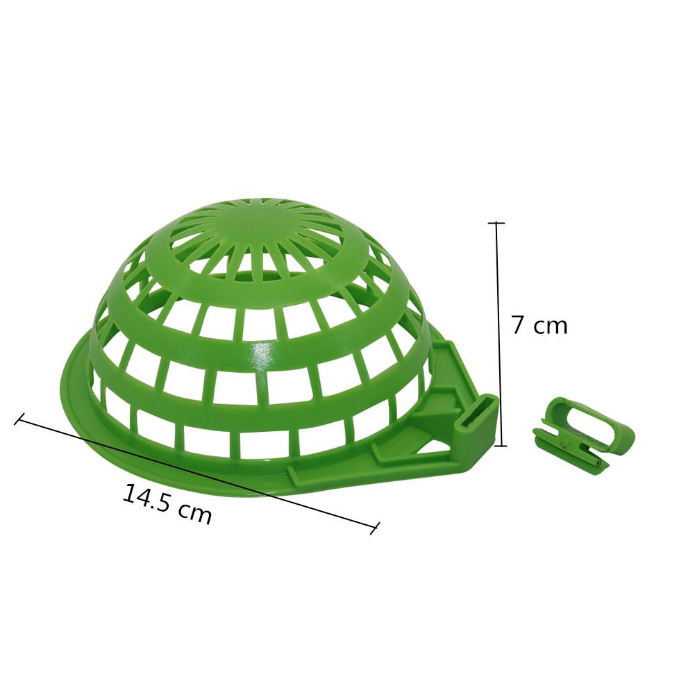 Pet Bird Eggs Nest Pan Parrot Nest Box Bird Cage Decoration Plastic Mesh Bird Hatching Accessories 2Pcs