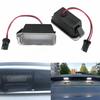 1/2Pcs License Plate Light for Ford KUGA S MAX MONDEO MK4 MK5 MK2 FIESTA 2008-2019 FOCUS ABS Plastic 12V LED Number Signal Light