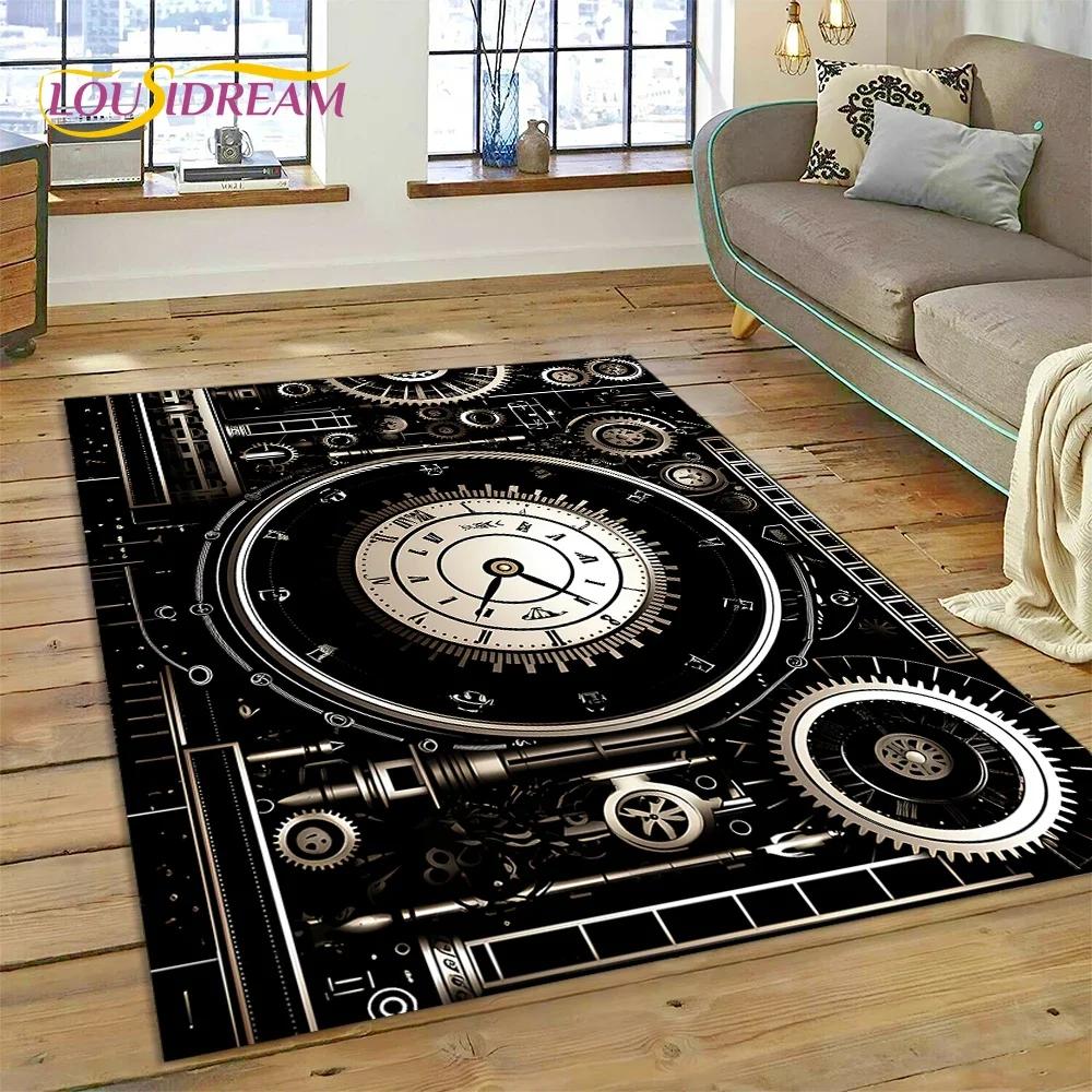 Aircraft Control Cockpit Cabin Spacecraft Dashboard Carpet Rug for Bedroom Living Room Sofa Decoration,Kid Large Decor Floor Mat