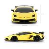 RASTAR 1/24 Lamborghini Aventador SVJ Radio Control Car, 2.4GHz Yellow