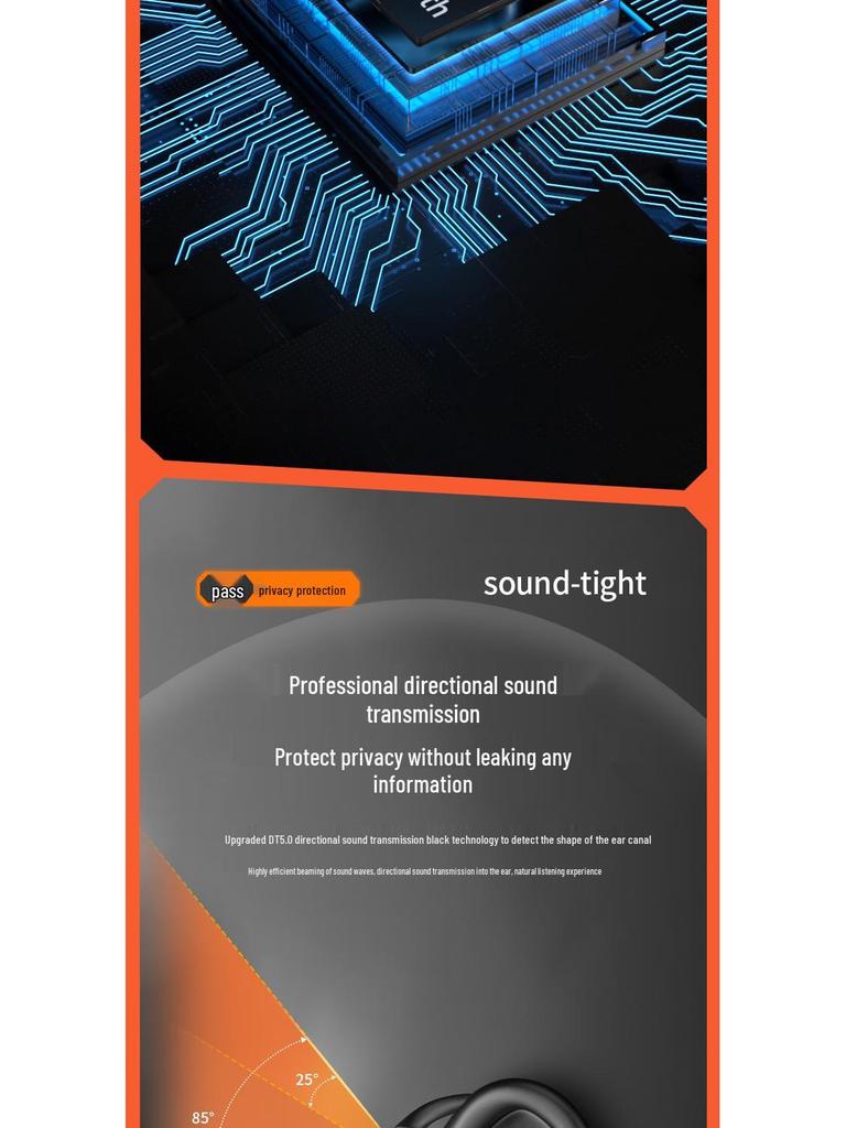 Long-lasting Wireless Cross-border Bluetooth Headphones: Noise-Reducing, Over-Ear & In-Ear for Sports