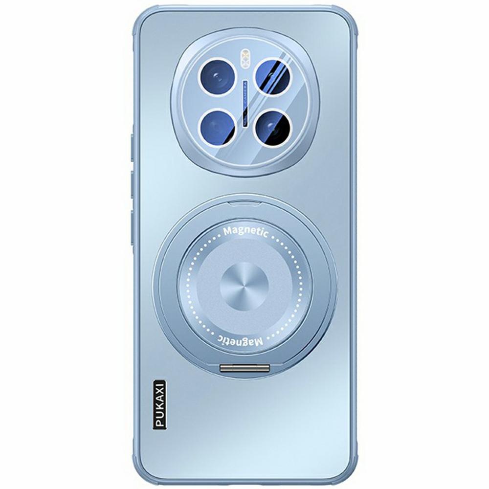 

For Honor Magic7 5G Case Compatible with MagSafe Kickstand TPU+PC Heat Dissipation Phone Cover Blue