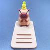 Cute Capybara Phone Tablet Stand Cartoon Model Desktop Pendant Lazy Stand Handmade Small Gift Children'S Toy