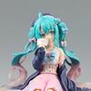 Hatsune Figures Hand-made 14cm Sitting Posture Hatsune Cute Miku Sailor Clothes Anime Beautiful Girls PVC Model Decorations