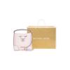Michael Kors MK Mercer Printed Drawstring Coated Canvas And Leather Bucket Bag Women Bags Pink 35F2GM9M1B-DKPWDRBLSH