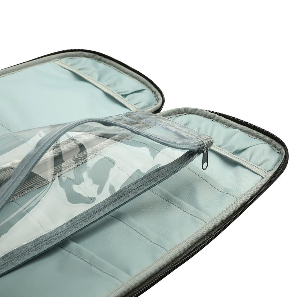 Knitting Needle Case Crochet Hook Case Circular Needle Case 15.7Inch Large Crochet Needle and Accessories Storage Bag