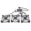 CPU Fan 11 Blades RGB Colorful Enhanced Frame Design Shockproof Silent Strong Heat Dissipation Cooling Fan DC 12V