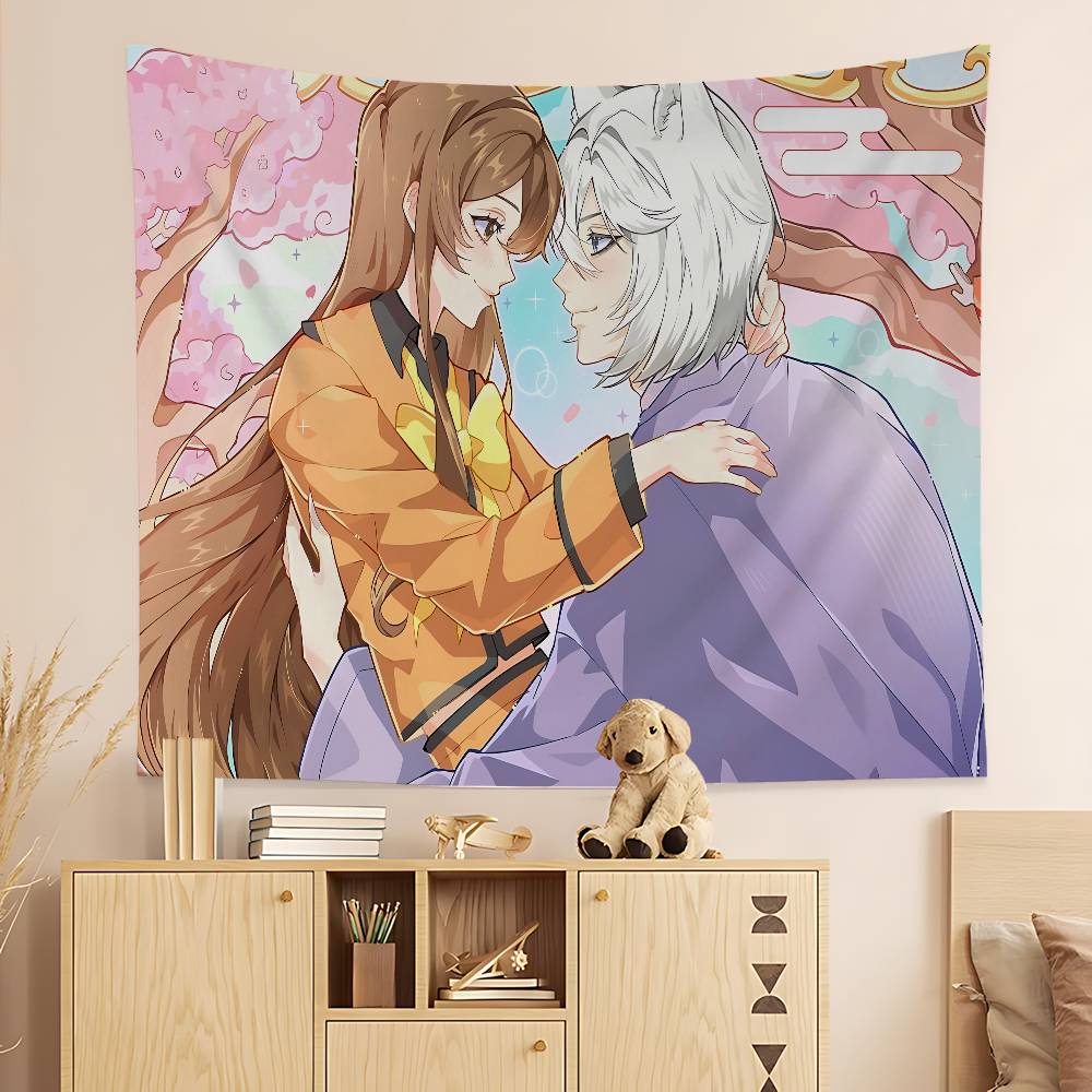 KKamisama Kiss Vintage Hanging Bohemian Tapestry Bohemian Wall Tapestries Mandala Kawaii Room Decor