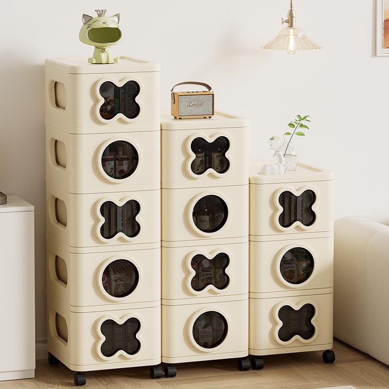 Cartoon Stackable Storage Cabinet for Bedroom