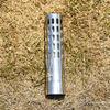 Spark Arrestor Stove Pipe Camping Tent Stove Exhaust Pipe Extension Chimney Tube for Camping Exhaust