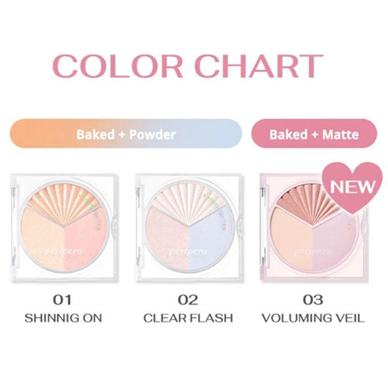 [Peripera] Ink V Highlighter (3 colors)